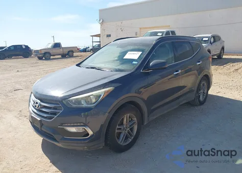 2017 Hyundai Santa Fe Sport 2.4L from USA, damaged, VIN 5NMZUDLB4HH033692
